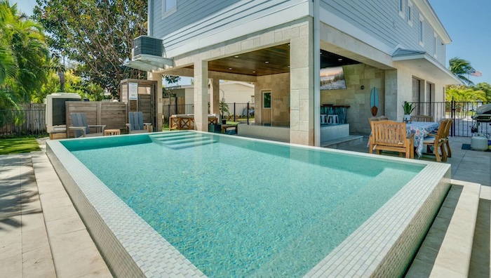 Large pool at Dream Weaver Anna Maria Island